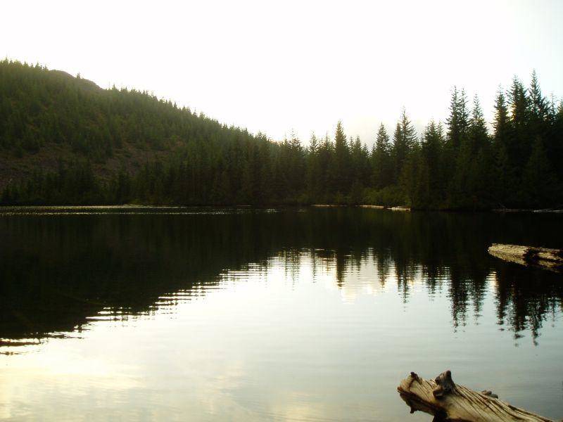 Shining Lake in the morning