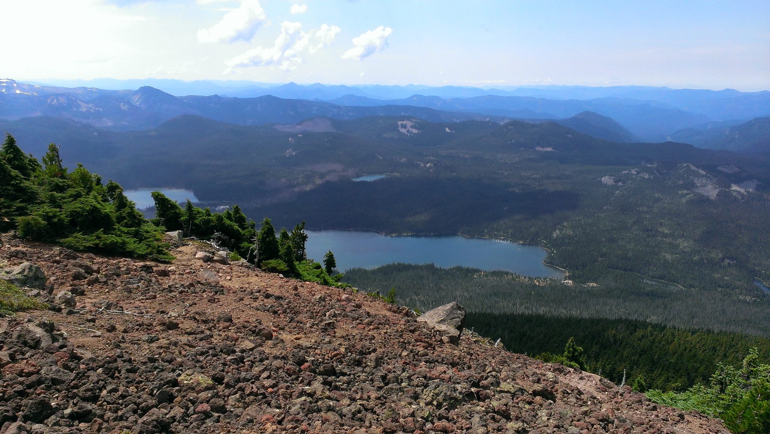 Olallie Lake from the Olallie Butte Trail