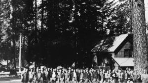 Bear Springs Guard Training - 1934