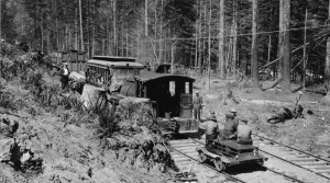 Clackamas River Train  - 1923
