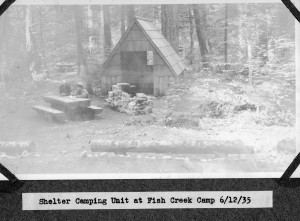 Fish Creek Camp - 1935