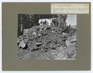 Farm Creek Road Construction-1957