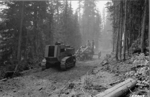 Olallie Lake Roadwork - 1922