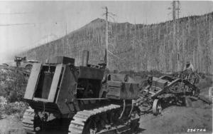 Road Work Near High Rock - 1929