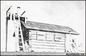 Mt Lowe Lookout -1915 - Original structure