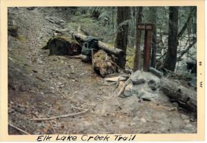 Elk Lake Creek Trail - 1968