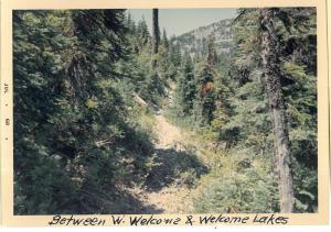 Welcome/West Lake Way Trail - 1968